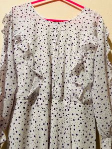 Polka Dot Maxi Dress