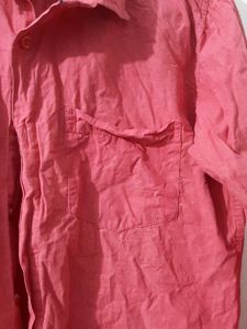 Revoke Red Casual Shirt