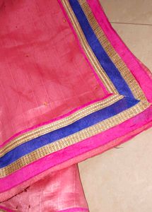 Pink Embellished Dupatta