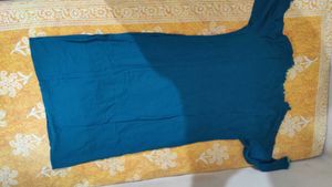 Floral Cut Neck Kurta Set