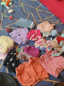 Used Mix Clothes For Baby Girl        NO Return