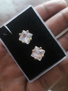 Sparkling Cubic Zirconia Earrings