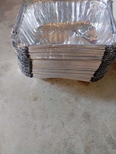 Aluminum Foil Baking Pans - Set of 50