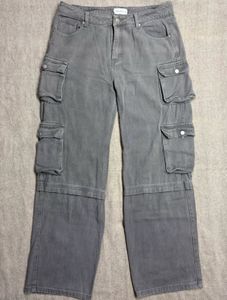 Gray 6pocket Cargo Pants