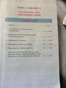 DK Goel Class 12th Accounts Part A Vol 2