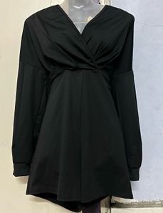 Pintrest Designer black co-set playsuit  one piece