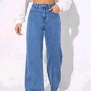 Blue Loose Jeans
