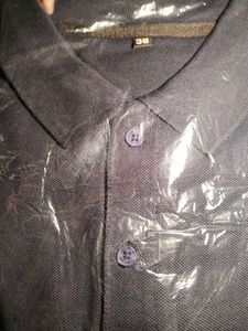 Classic Navy Blue Collar Shirt