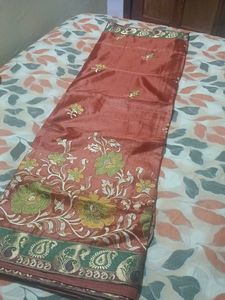 Elegant silk saree