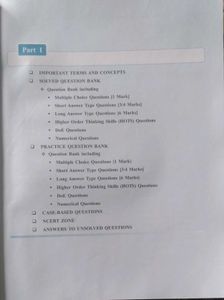 Class 11th Question Bank For Economics