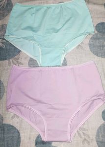 Cotton High-Waist Briefs