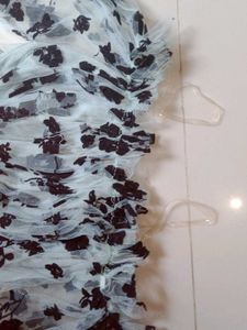 Floral Mesh Top