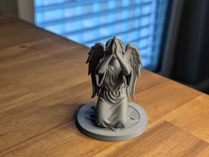 Praying Angel Statue (Veiled &amp; Winged)