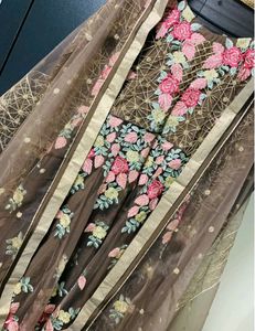 Brown New Design Gown