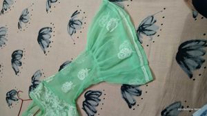 Mint Green Embroidered Top