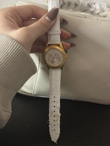 Stylish Gold &amp; White Watch