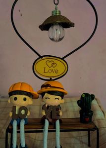 Love Couple Showpiece