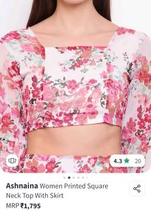 Floral Two-Piece Set