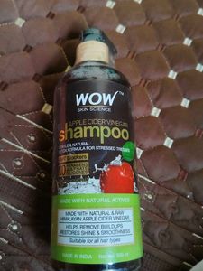 Wow Apple Cider Vinegar Shampoo