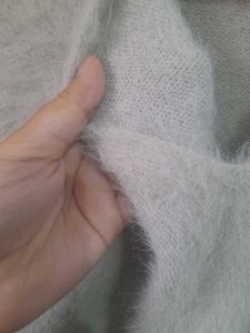 White Furry Top