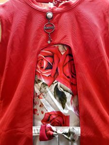 Girls&#39; Floral Dress with Bolero