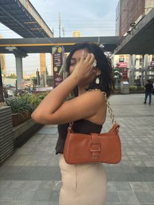 Berrylush Structured Shoulder Bag