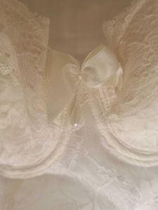 Lace Off White Corset