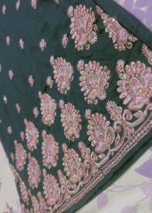 Green Paisley Embroidered Tunic
