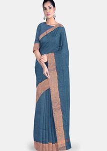 Elegant Blue Saree