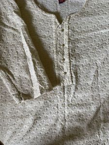 Off White Chikankari Kurta