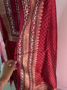 Premium Hand block Partywear Suit