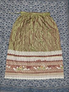 Beautiful Olive Semi Bridal Lehenga Set