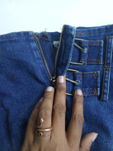 Denim Midi Skirt