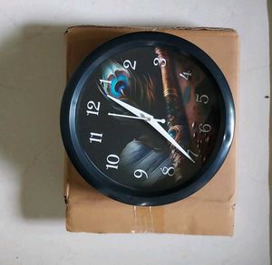 Wall Clock In Basuri Theme
