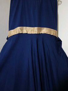 Elegant Navy Blue Dress