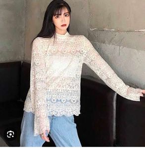 Lace Mock Neck Top