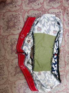 V Star Floral Print Panty