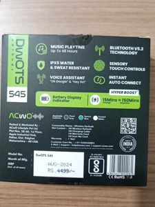 ACwO DwOTS 545 Wireless Earbuds