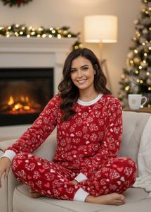Chritmas Special!! Red Heart Pajama Set