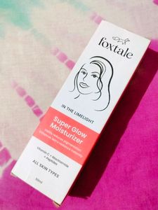Foxtale Glow Moisturizer Cream For Makeup Base