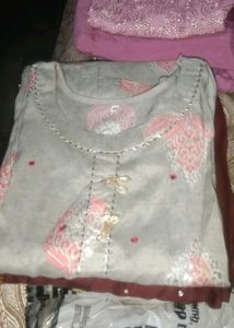 Beautiful Suit With Pant And Dupatta