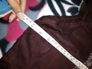 Beautiful Sleeveless Brown Top(Women&#39;s)
