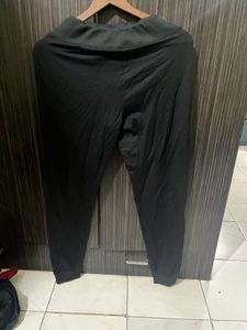 Black Joggers with Unique Design