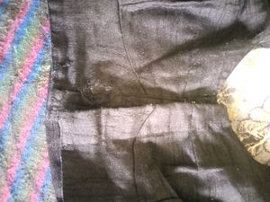 Black Stitches Blouse