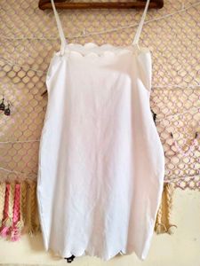 🎁Buy 2, Get 2 Free🎁White Scallop Mini Dress