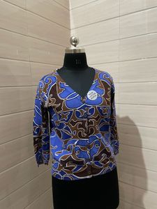 Aesthetic Imported Pintresty🌸 Patterned Cardigan