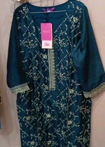 Elegant Embroidered Kurta Set
