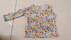 12-18 Months Kids Branded Tshirt / Frock Combo