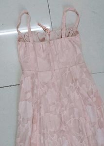 Pink Floral Dress