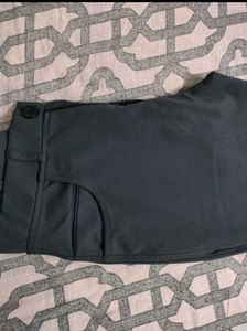 Dark Grey Slim-Fit Trousers